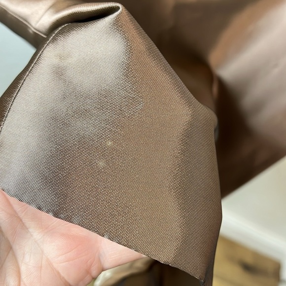 Vintage Richard Tyler Couture Pale Brown Strapless Dress Size 8 - Picture 10 of 13